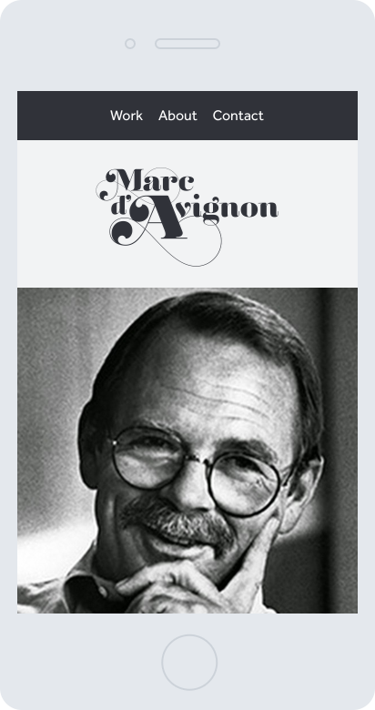 Marc d'Avignon Mobile View 1