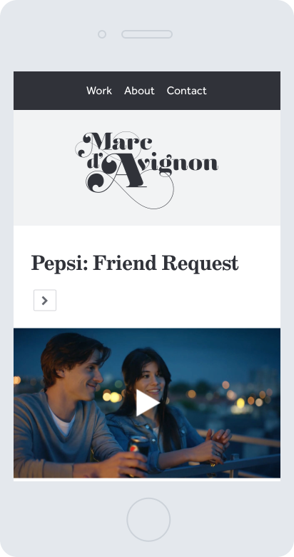 Marc d'Avignon Mobile View 3