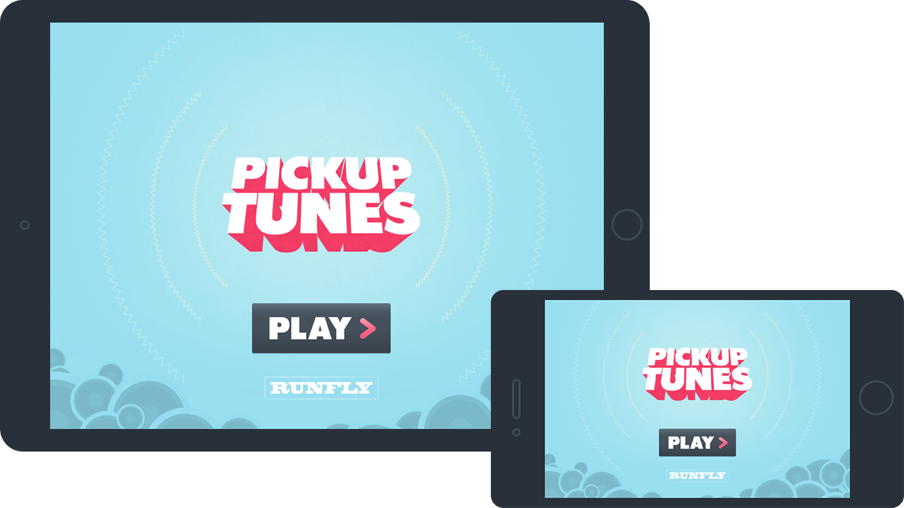 Pickup Tunes on iPad and iPhone