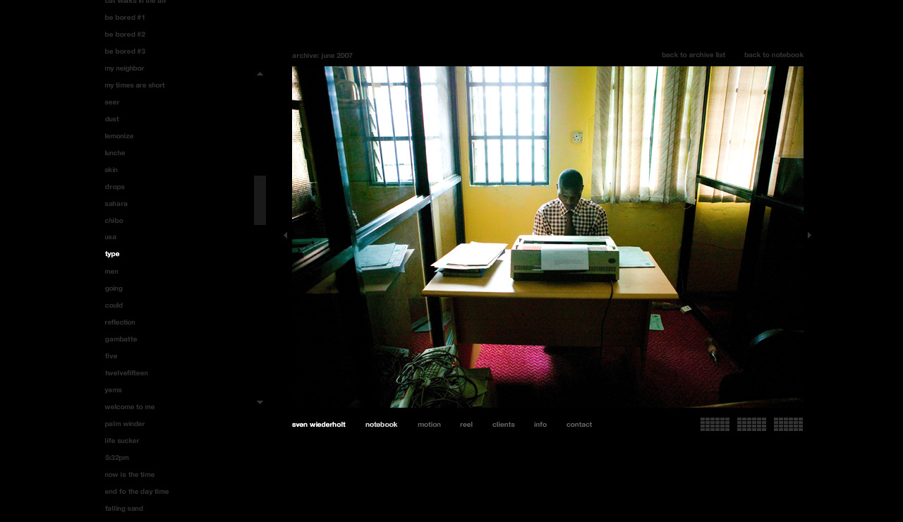 Sven Wiederholt Notebook 1